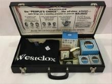 Westclox Adv. Box w/ T-Shirt, 3-Westclox