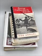 Lg. Group of Decoy Collector Guides, Directories,