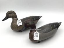 Pair of Sm. 1/3rd Size Perdew Style Decoys by