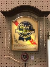 Lighted Pabst Blue Ribbon Sign (In Working Order)