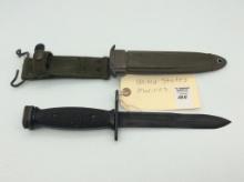 Military Knife Marked USM 8A1 w Sheath