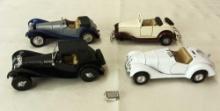DIECAST VINTAGE STYLE CARS - MOST INCOMPLETE