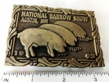 NATIONAL BARROW SHOW AUSTIN MN 1993 LIMITED EDITION #014 OF 100.