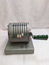 VINTAGE PAYMASTER SERIES X-900 WITH KEY CHECK WRITER