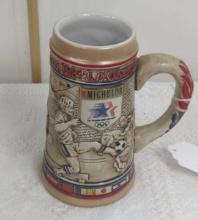 ANHEUSER-BUSCH - MICHELOB 1984 L.A. OLYMPICS BEERSTEIN
