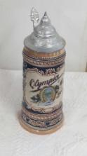 OLYMPIA BEER STEIN W GERMANY