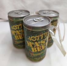 4077th MASH BEER 3 CANS