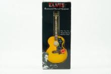 Elvis Presley Illuminated Musical Guitar Ornament