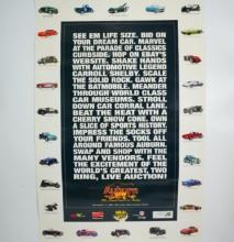 Auburn 1999 29th Annual Classic Car Auction Poster