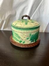 Majolica Cheese Bell