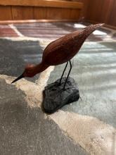Carved Bird on Rock