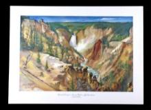 Carl Tolpo Yellowstone Park c. 1953 Lithos (25)
