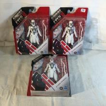 Lot of 3 Pcs New Collector Hasbro Snake Eyes Storm Shadow 7"tall Action Figures