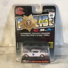 Collector Racing Champions Police USA St. Louis County MO Police Limited Edition 1:64 Scale Car