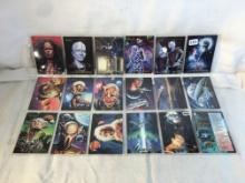 Lot of 18 Collector Assorted Skybox Star Trek Trading Cards  -  See Pictures