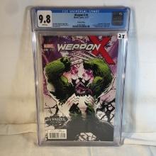 Collector CGC Universal Grade 9.8 Weapon X #8 Marvel Comics, 11/17 Variant Edition Comic Book