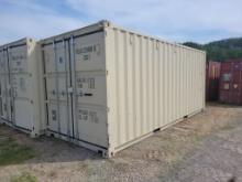 2023 BEIGE 20'X8' SHIPPING CONTAINER S:TGSU2296886