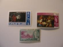 3 Cayman Islands Unused  Stamp(s)