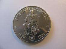 1981 Samoa Intl. Year of Disabled Persons Crown big and heavy coin