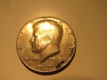 US Coins: 1x1971-D Kennedy Half Dollar