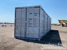 2024 40' HC Container, 4 Side Doors, 1 End Door