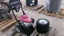 PRESSURE WASHER & LAWNMOWER TIRES,  AS IS WHERE IS