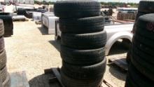 LOT OF TIRES  (6) 245/75 R17, NO WHEELS, AS IS WHERE IS