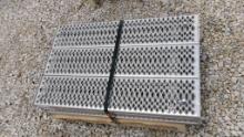 PETERBILT LOT OF ALUMINUM DECK PLATES,  (3) NEW TAKE OFFS, AS IS WHERE IS