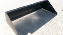 2023 WOLVERINE SKID STEER ATTACHMENTS,  NEW, 80" SMOOTH BUCKET, AS IS WHERE