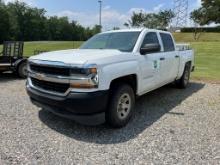 2018 CHEVROLET SILVERADO 1500 TRUCK, 116,000+ mi,  CREW CAB, 4 X 4, GAS, AU