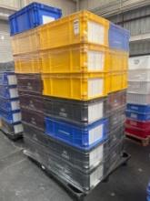 APPROX. 30 LARGE ASSORTED STORAGE BINS
