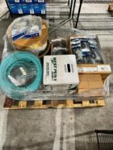 PALLET OF ASSORTED ELECTRICAL & FIBER CABLES