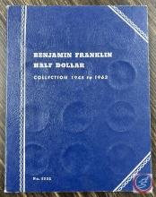 Incomplete Benjamin Franklin Half Dollar, Collection 1948-1963