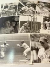 Group of Vintage MLB Baseball Player Photos
