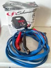 Schumacher Battery Charger and Jumper Cables