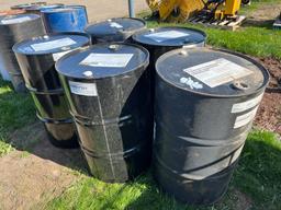 (5) 55 gallon Barrels