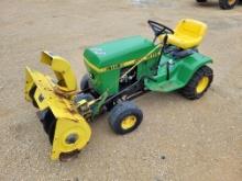 John Deere 111 Lawn Tractor