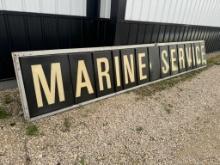 17'x32" Marine Service Sign - double sided
