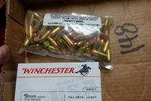 150 ROUNDS 9 MM LUGER 115 GR