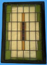 Stained Glass Window—27"� X 38"� H; Some cracking