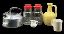 Assorted Vintage Coffee and Tea Items, Including