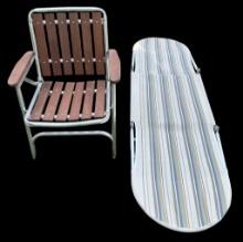 (2) Folding Lawn Chairs