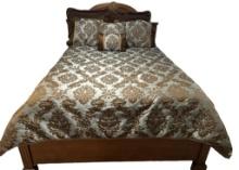 Queen-Size Comforter Set:  Comforter, (2)