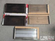 (5) Char-Boil Replacement Cooking Grates & Bottom Tray