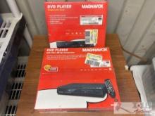 NEW!!! (2) Magnavox DVD Players