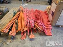 Traffic Sign/Flags, Sign Stands, and Temporary Fence Rolls
