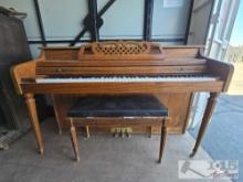 Vintage KimBall Piano Artist Spinet