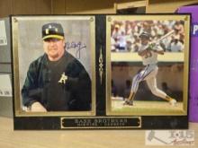 Mark Mcgwire and Jose Canseco Bash Brothers Autographed Memorabilia