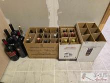 27 Decorative Bottles of Wine