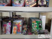 71 Marvel and DC Comics Action Figures and Pez Dispenser